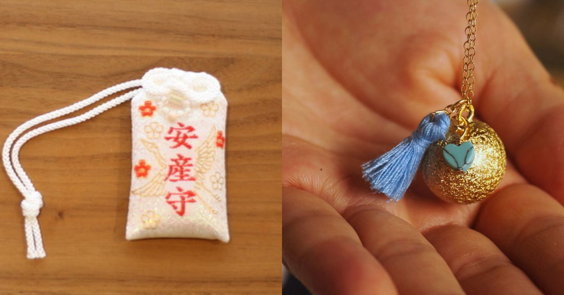 安産お守りとマタニティネックレス、どちらが妊婦へのプレゼントにおすすめ?妊娠中に安産祈願を込めたお守りや、リラックスできるおしゃれな妊婦アクセサリーを探している方へ。 Boeme maternity